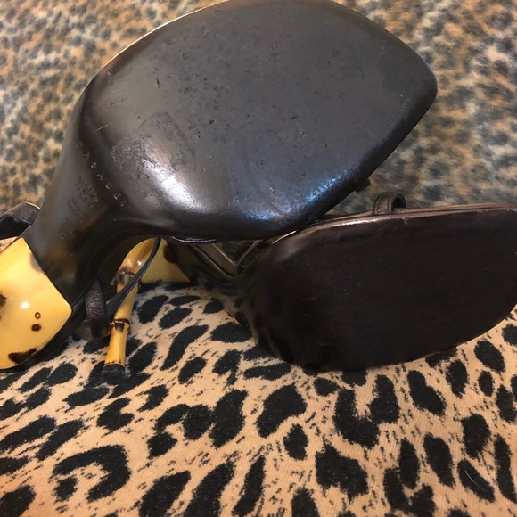 Casadei Bamboo Heeled Sandals - Picture 4 of 8